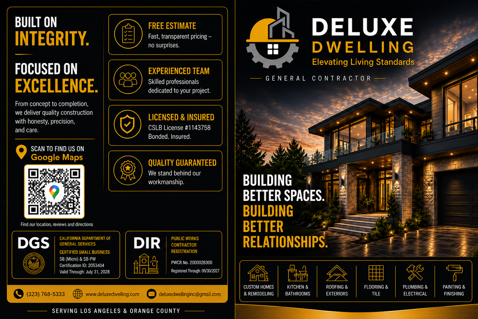 Luxury custom home by Deluxe Dwelling