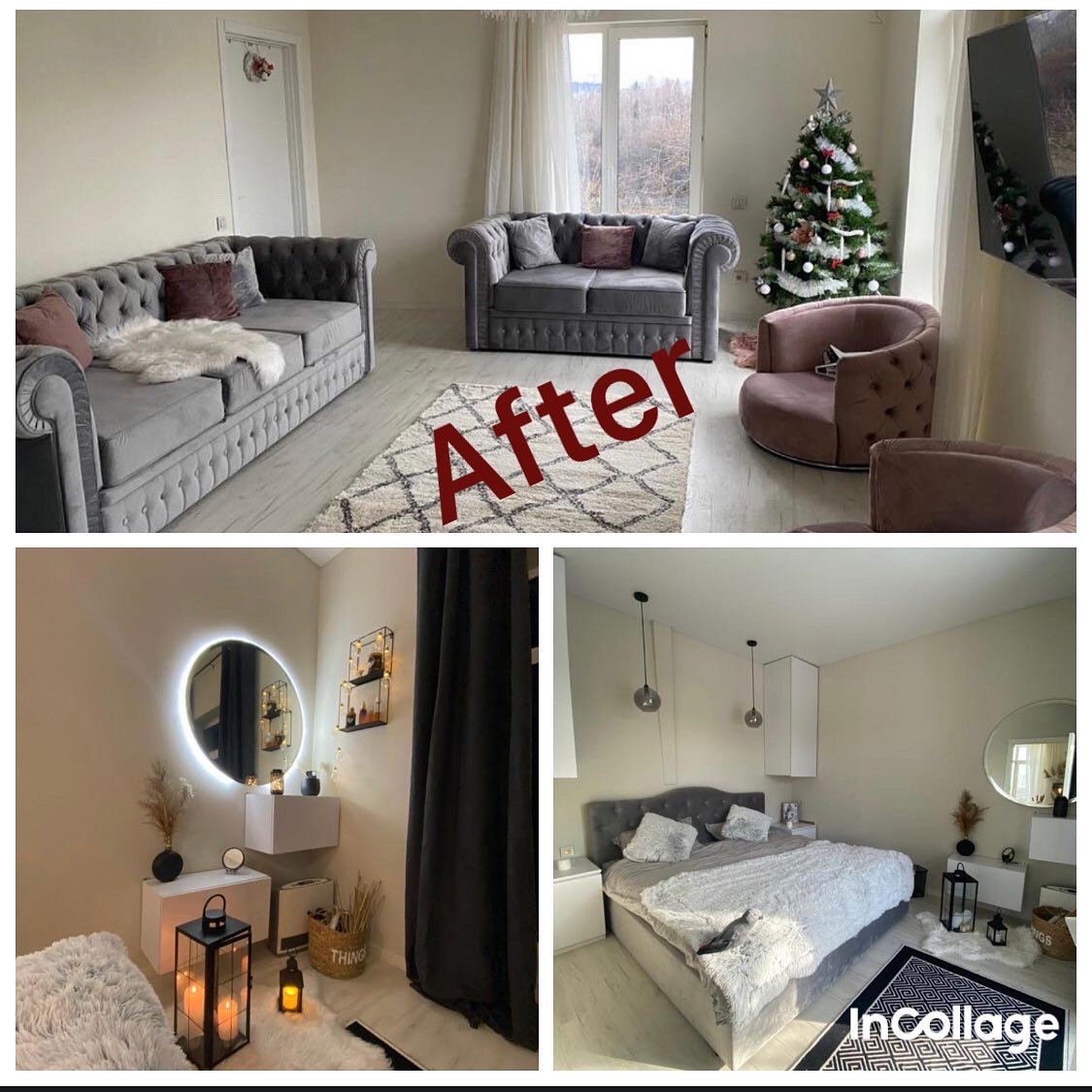 Finished interior transformation