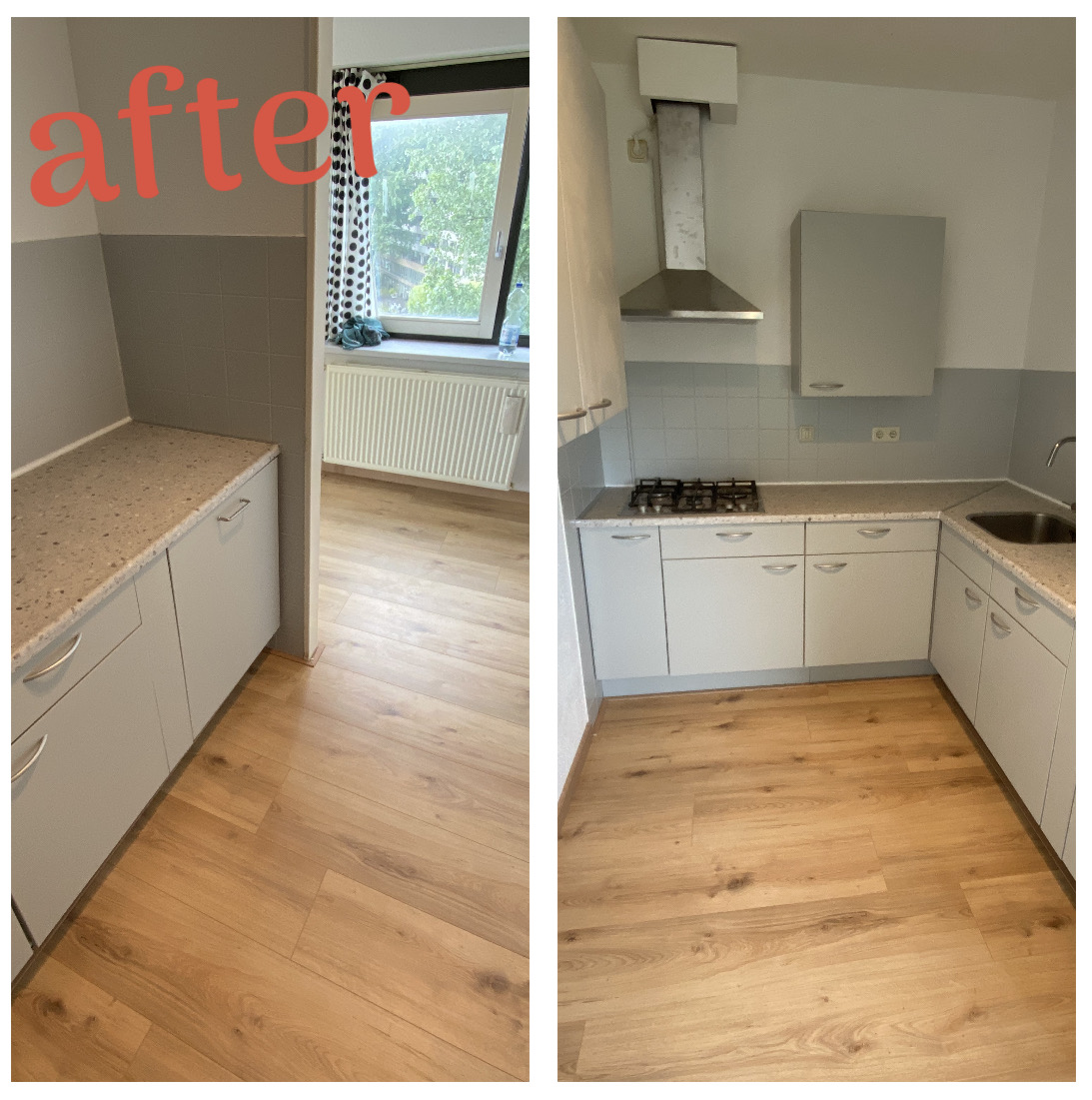 Finished kitchen renovation